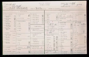 WPA household census for 805 1/2 ORO TERRACE, Los Angeles County