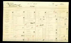 WPA household census for 6314 FISHBURN AVENUE, Bell, Los Angeles County