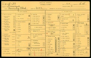 WPA household census for 3022 BEVERLY BLVD, Los Angeles