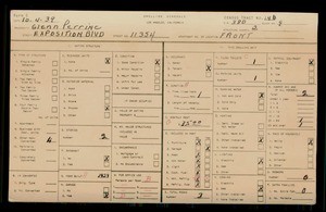 WPA household census for 11354 EXPOSITION, Los Angeles County