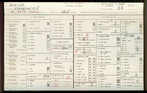 WPA household census for 1215 SANTA BARBARA AVENUE, Los Angeles County