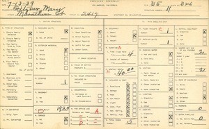 WPA household census for 2417 MARATHON STREET, Los Angeles