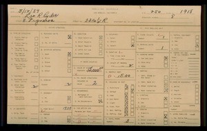 WPA household census for 3316 1/2 N FIGUEROA STREET, Los Angeles
