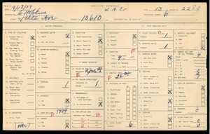 WPA household census for 13610 VESTA AVE, Los Angeles County