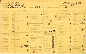WPA household census for 105 E VERNON, Los Angeles