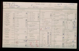WPA household census for 3547 SIERRA STREET, Los Angeles