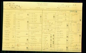 WPA household census for 1317 SHATTO ST, Los Angeles