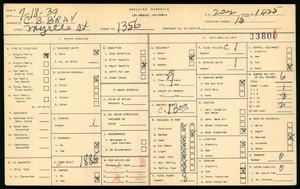 WPA household census for 1356 MYRTLE STREET, Los Angeles