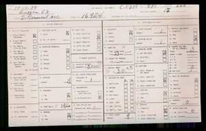 WPA household census for 16924 S VERMONT AVE, Los Angeles County