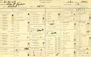 WPA household census for 2512 SICHEL, Los Angeles