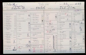 WPA household census for 990 ADOBE STREET, Los Angeles