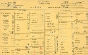 WPA household census for 2400 WABASH, Los Angeles