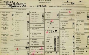 WPA household census for 976 HYPERION, Los Angeles