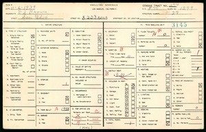 WPA household census for 8223 San Pedro Street, Los Angeles County