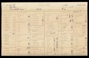 WPA household census for 756 CROCKER, Los Angeles