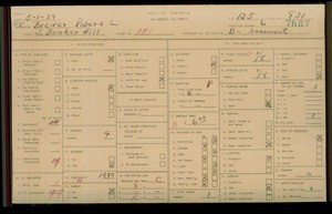 WPA household census for 121 S BUNKER HILL, Los Angeles
