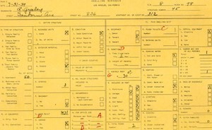 WPA household census for 836 SANBORN, Los Angeles