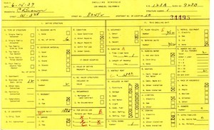 WPA household census for 804 W 3RD, Los Angeles