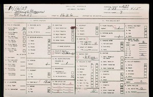 WPA household census for 1626 W 51ST STREET, Los Angeles County