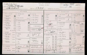 WPA household census for 1235 W 50TH STREET, Los Angeles County