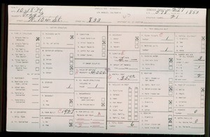 WPA household census for 833 W 104TH ST, Los Angeles County