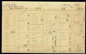 WPA household census for 245 S FLOWER, Los Angeles
