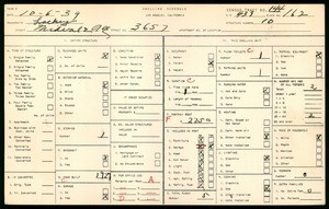 WPA household census for 3657 MIDVALE AVE, Los Angeles County
