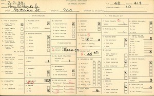 WPA household census for 700 WATERLOO STREET, Los Angeles