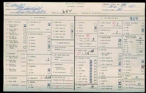WPA household census for 652 W SUMMERLAND, Los Angeles County