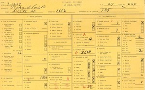 WPA household census for 1616 DELTA, Los Angeles