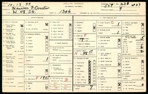 WPA household census for 1306 W 48TH ST, Los Angeles County