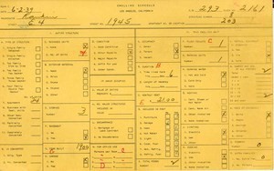 WPA household census for 1945 E 4TH, Los Angeles