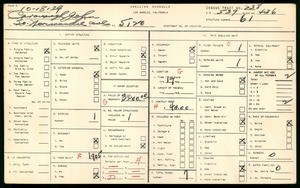 WPA household census for 5120 S NORMANDIE AVE, Los Angeles County