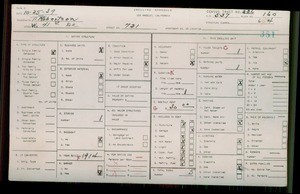 WPA household census for 721 W 41ST DR, Los Angeles County