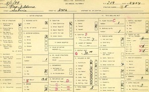 WPA household census for 3416 SABINA, Los Angeles