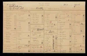 WPA household census for 2027 E 2 ST, Los Angeles