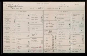 WPA household census for 127 1/2 N 21ST AVENUE, Los Angeles