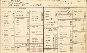 WPA household census for 3727 PALOMA, Los Angeles