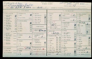 WPA household census for 600 W 49TH PL, Los Angeles County