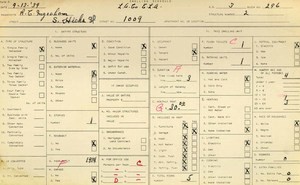 WPA household census for 1009 S HICKS