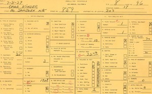 WPA household census for 859 SANBORN, Los Angeles