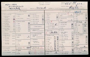 WPA household census for 922 WENDEL, Los Angeles County