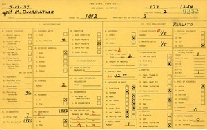 WPA household census for 1012 S GRAND, Los Angeles