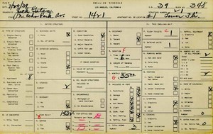 WPA household census for 1421 ECHO PARK AVE, Los Angeles