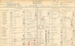 WPA household census for 6119 CLARKSON AVE, Los Angeles County