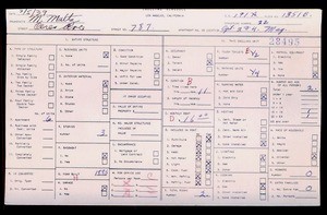 WPA household census for 787 CERES, Los Angeles