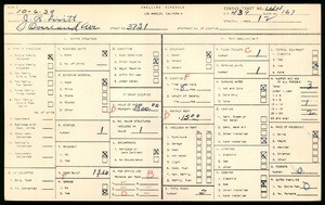 WPA household census for 3731 OVERLAND AVE, Los Angeles County