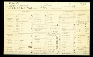 WPA household census for 6301 CLARKSON AVENUE, Bell, Los Angeles County