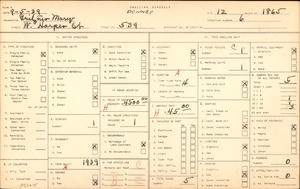 WPA household census for 539 West Harper Street, Los Angeles County