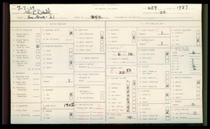 WPA household census for 242 S AVENUE 21, Los Angeles